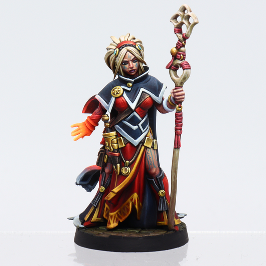 Human Sorcerer Female D&D Miniature