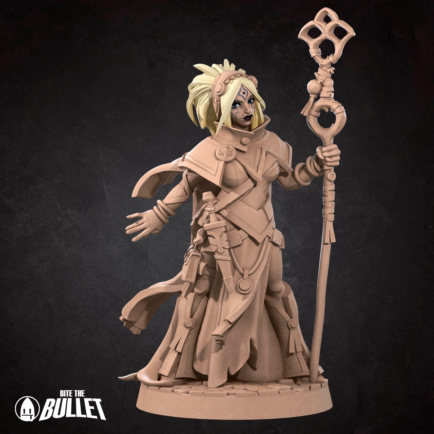 Human Sorcerer Female D&D Miniature