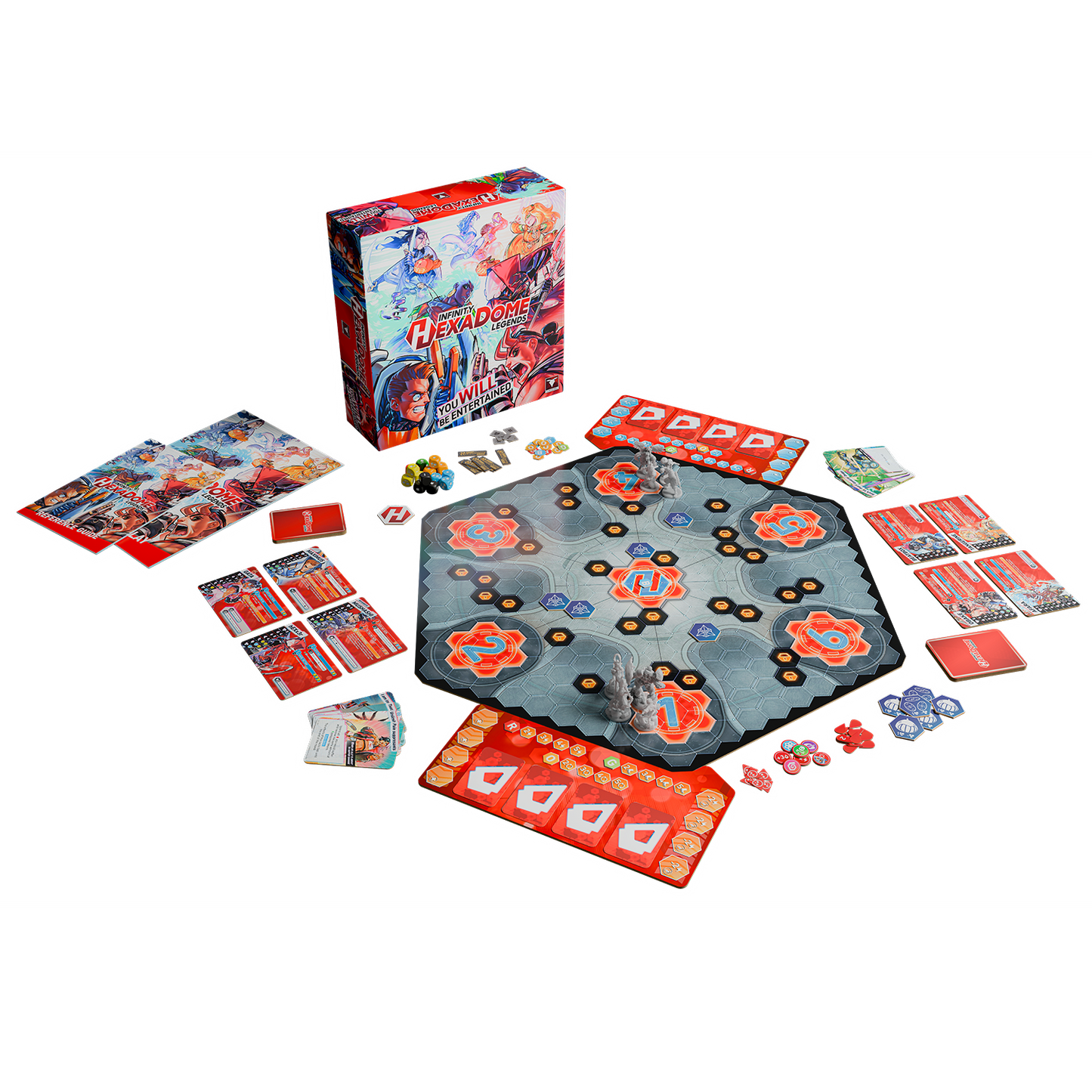 Infinity HexaDome Legends Core Box (Pre-Order August 2026)