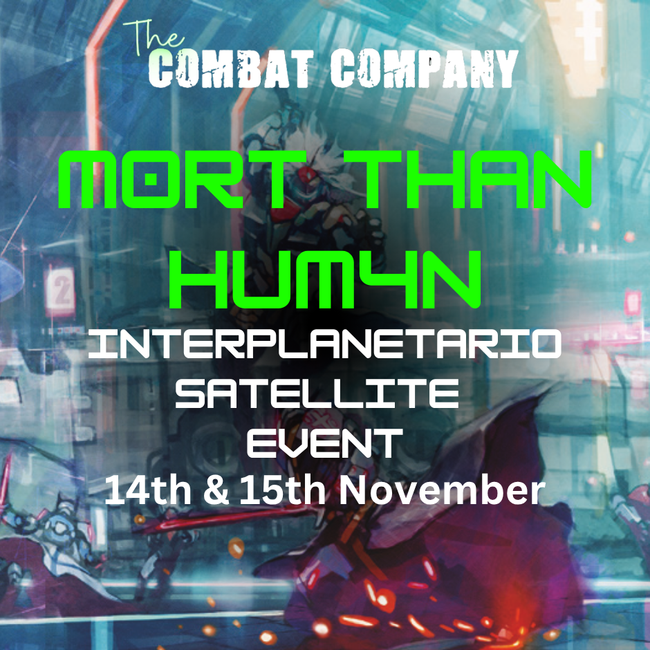 M0RT THAN HUM4N - Two Day Infinity Satellite (14th-15th Nov)