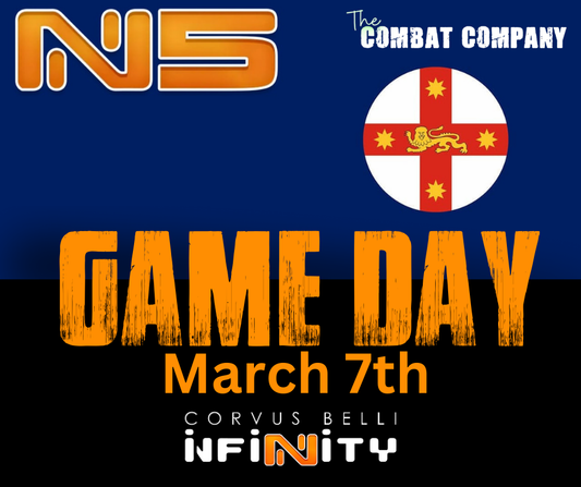 Infinity Monthly Game Day (Saturday 7th March)
