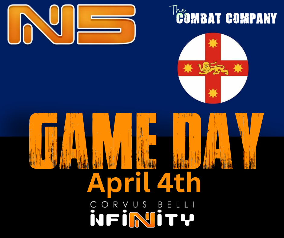 Infinity Monthly Game Day (Saturday 4th April)