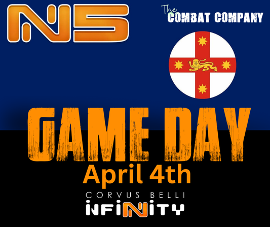Infinity Monthly Game Day (Saturday 4th April)
