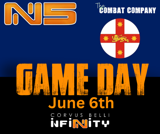 Infinity Monthly Game Day (Saturday 6th June)