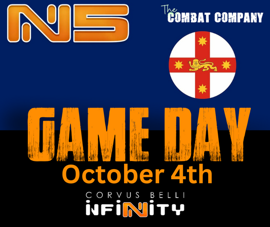 Infinity Monthly Game Day (Saturday 4th October)