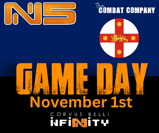 Infinity Monthly Game Day (Saturday 1st November)