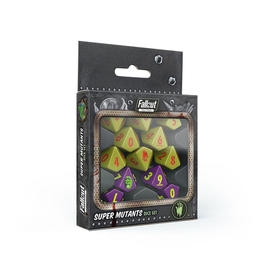 Fallout Factions - Dice Sets: Super Mutants (Pre-Order)