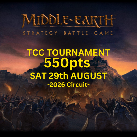 TCC: Middle Earth Tournament (Saturday 29th August)