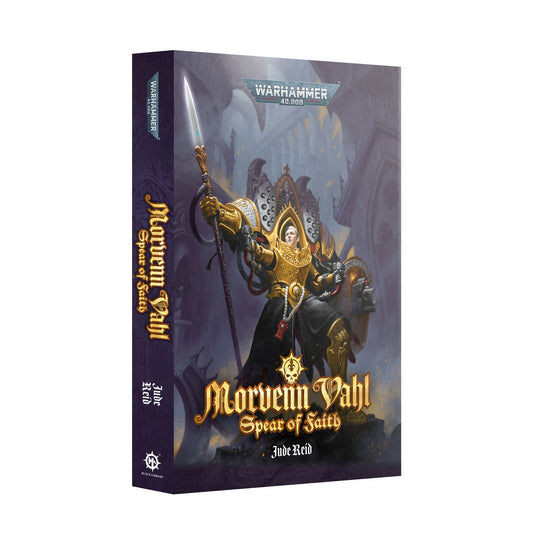 Morvenn Vahl: Spear Of Faith (Paperback novel) (Pre-Order 11/10/25)