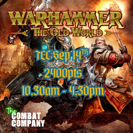 TCC: Warhammer The Old World (Sunday 14th Sep)