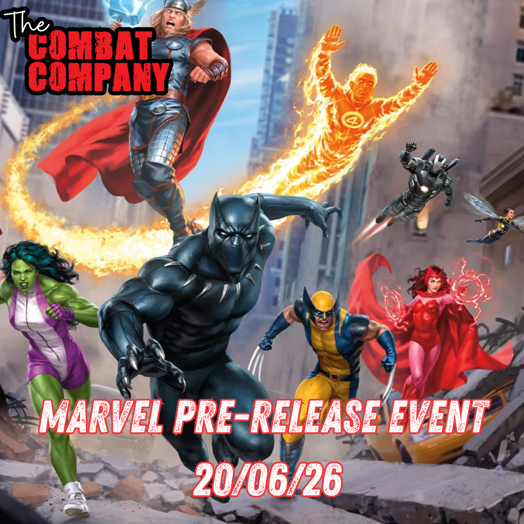 TCC Marvel Supereheroes MTG Pre release 20/06/26