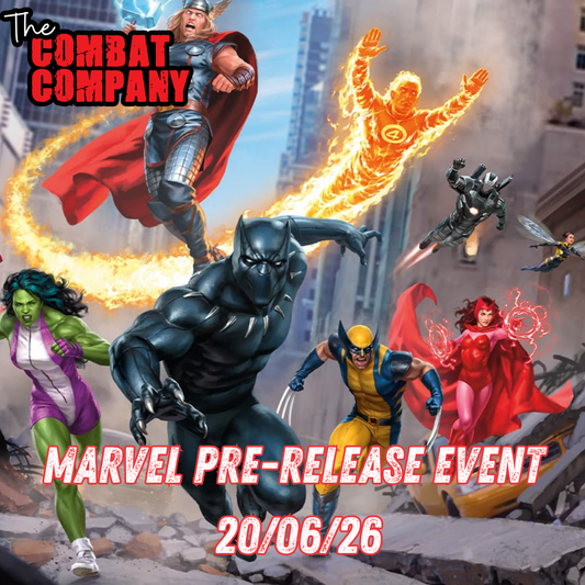 TCC Marvel Supereheroes MTG Pre release 20/06/26