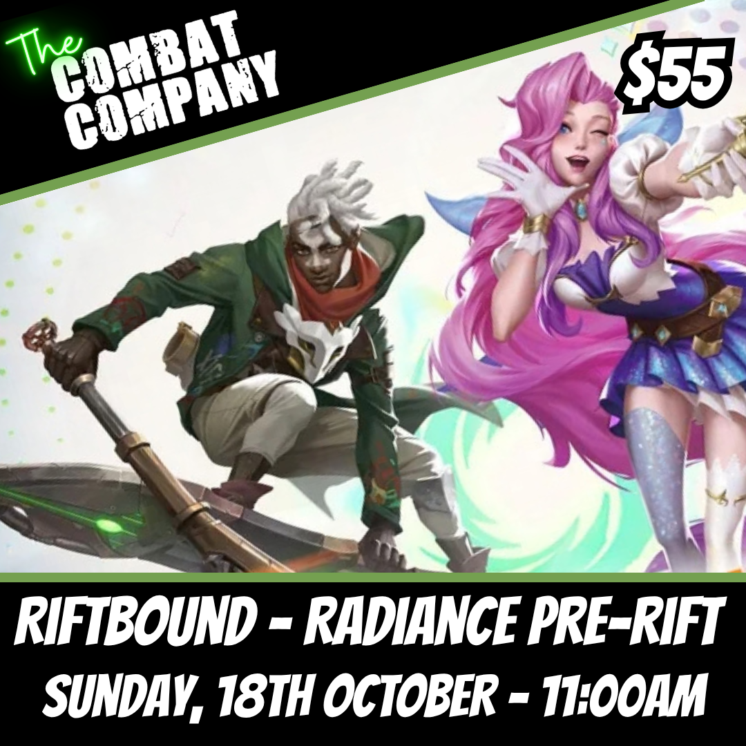 TCC Riftbound Radiance Pre-Rift Event #3 - 18/10/2026