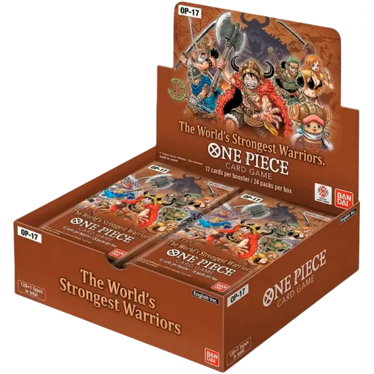 One Piece Card Game: Booster Display – The World's Strongest Warriors [OP-17] (Preorder)