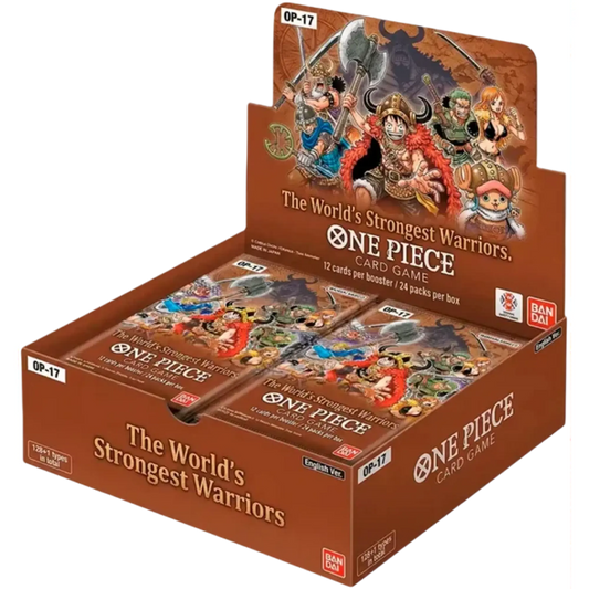 One Piece Card Game: Booster Display – The World's Strongest Warriors [OP-17] (Preorder)