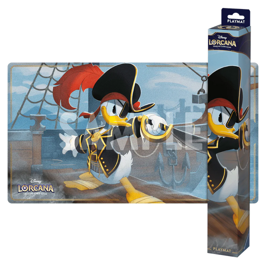 Lorcana TCG: Azurite Sea Playmat Donald duck