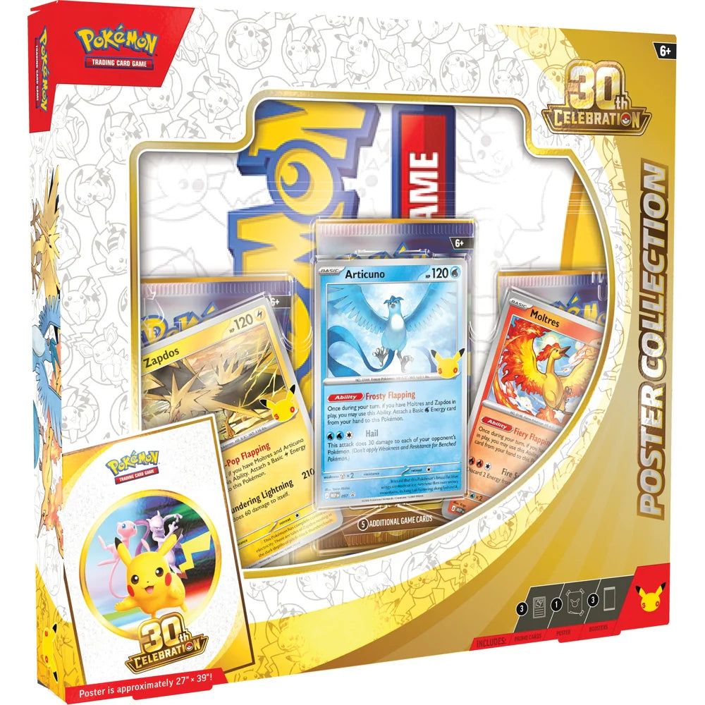 Pokemon TCG - 30th Celebration Poster Collection