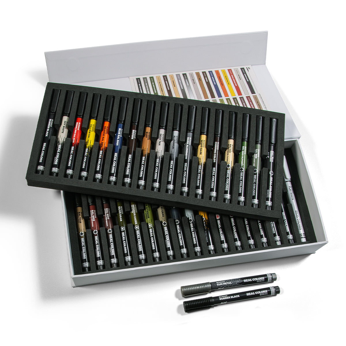 Real Color Markers Boxed Set