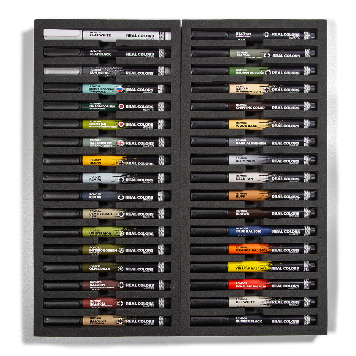 Real Color Markers Boxed Set