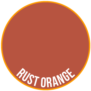Two Thin Coats - Rust Orange