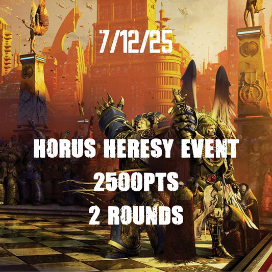 Horus Heresy Slow Grow Part 3 - 7th December 2025