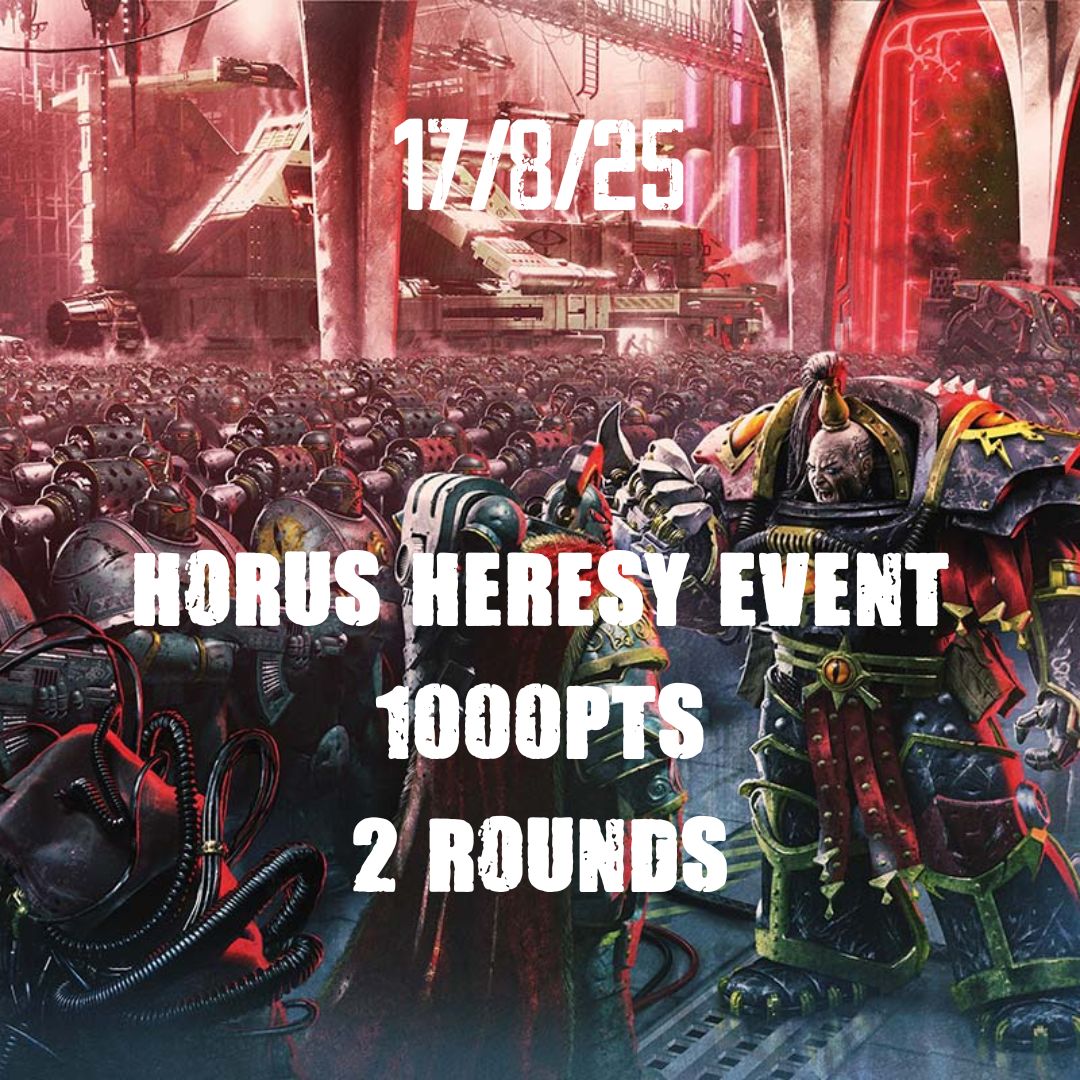 Horus Heresy Slow Grow Part 1 - 17th August 2025