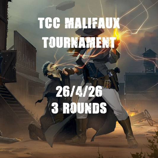 Fauxdown Showdown TCC Malifaux Tournament - 26th April 2026