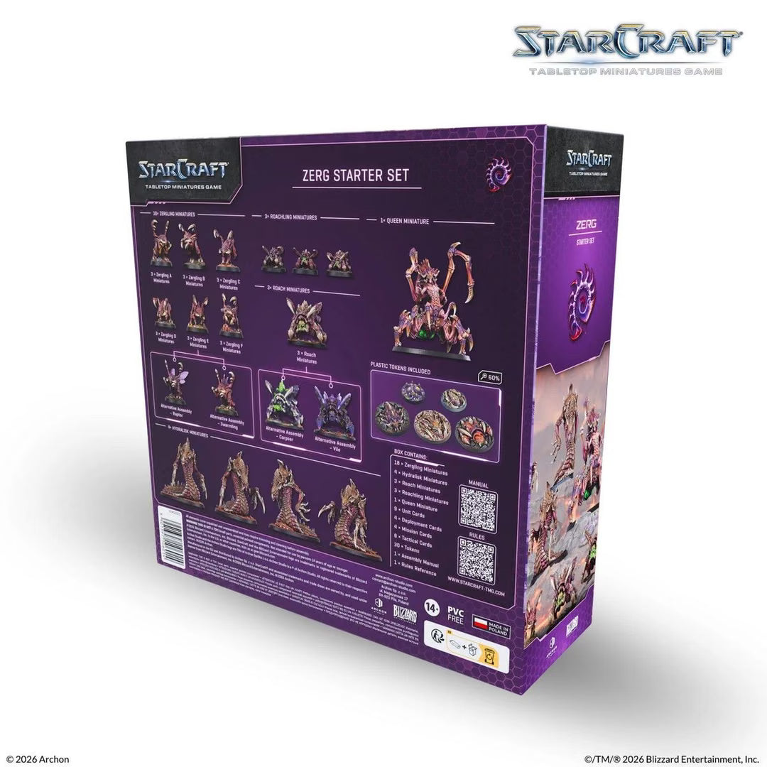 StarCraft: Zerg Starter Set (Pre-Order TBA)