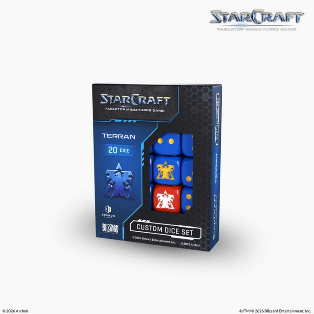 Starcraft: Terran Custom Dice Set (Pre-Order TBA)