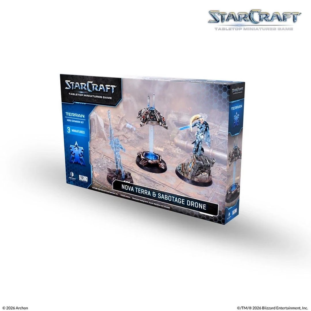 Starcraft: Nova Terra - Terran - Hero Expansion (Pre-Order TBA)