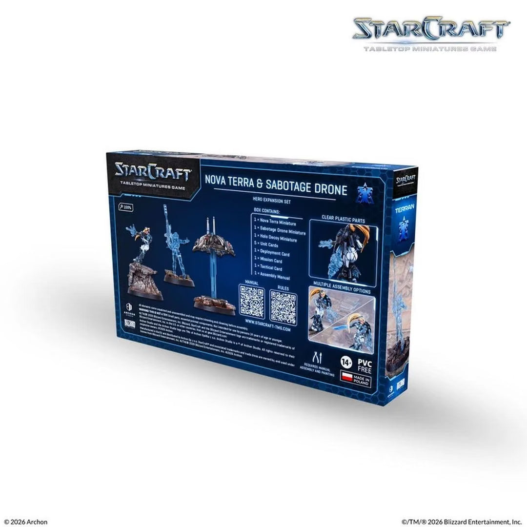 Starcraft: Nova Terra - Terran - Hero Expansion (Pre-Order TBA)