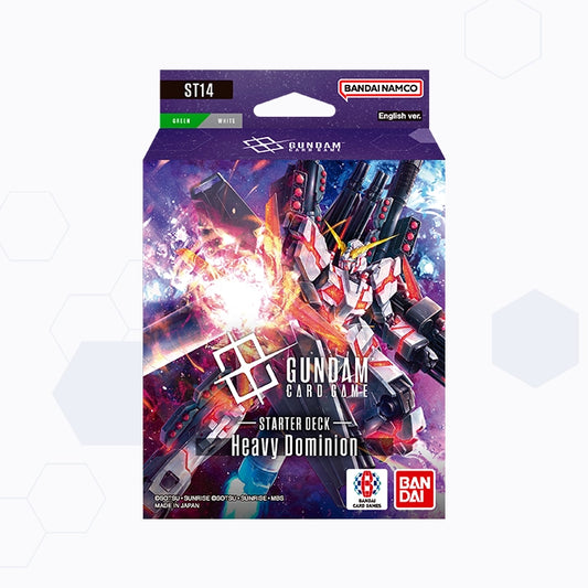 Gundam Card Game: Starter Deck Display – Heavy Dominion [ST14] (Preorder 25/09/2026)
