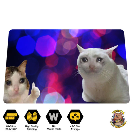 Sad Cats - Playmat