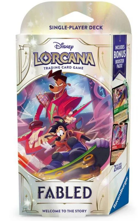 Disney Lorcana TCG: Fabled Emerald & Ruby Starter Deck (pre order)