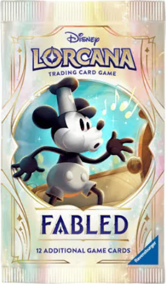 Lorcana fabled booster pack