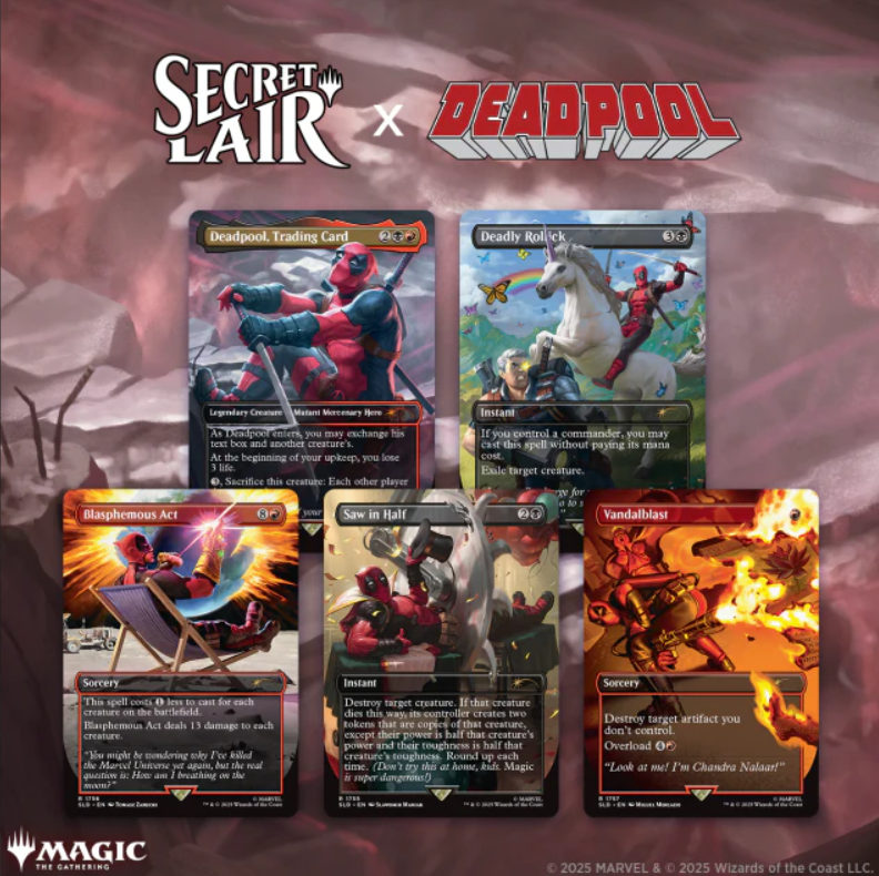 MTG Secret Lair x Marvel's Deadpool (Non-Foil) (2025)