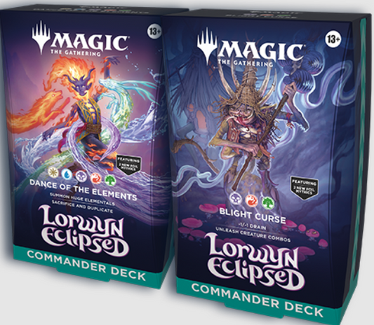 Magic Lorwyn Eclipsed - Commander Decks Pair (Pre order Jan)
