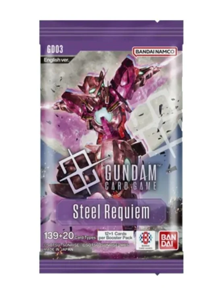 Gundam Card Game: Booster Pack – Steel Requiem [GD03]