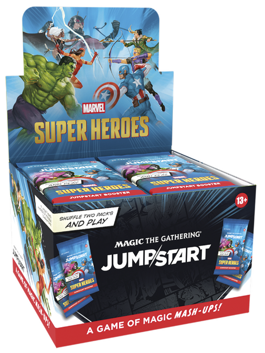 Magic Marvel Super Heroes - Jumpstart Booster Display (Pre order)