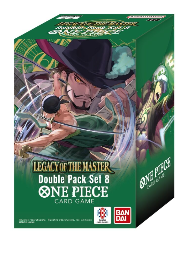 One Piece Card Game: Double Pack – Legacy Of The Master [DP-08]