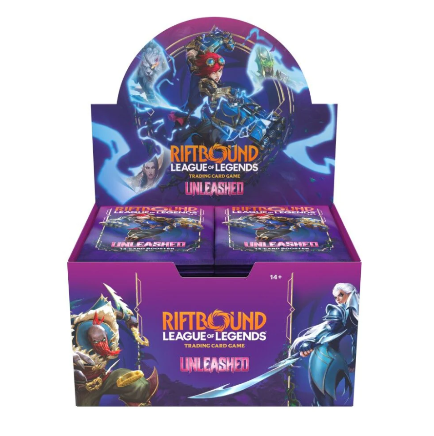 Riftbound: League of Legends TCG – Booster Display – Unleashed ( Pre order )