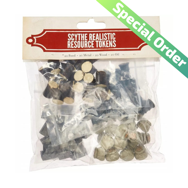 Scythe - Realistic Resource Tokens (Special Order)