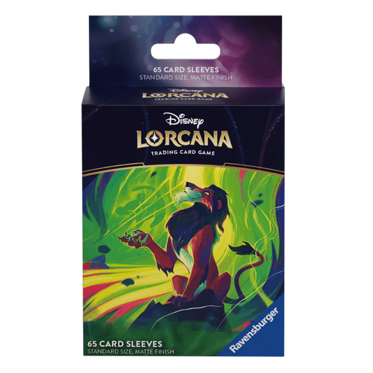 Lorcana TCG: Azurite Sea Sleeves Scar - Vengeful Lion (Preorder)