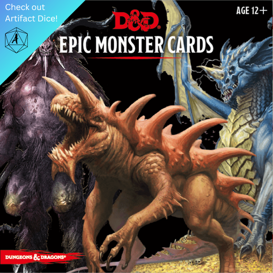 D&D Spellbook Cards: Epic Monsters