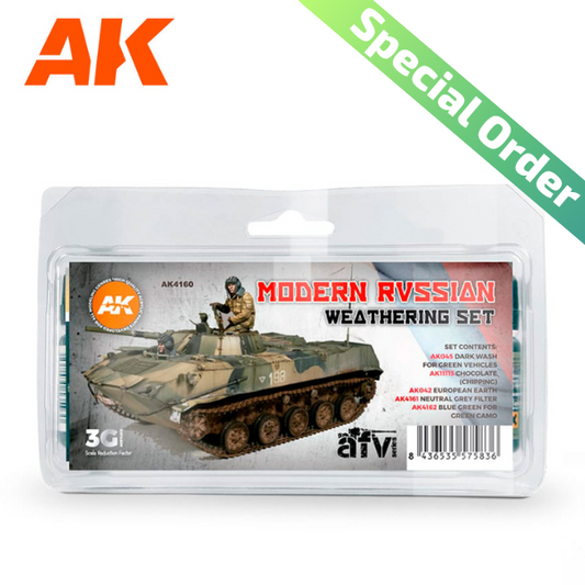 AK-4160 Modern Russian Weathering Set (Special Order)