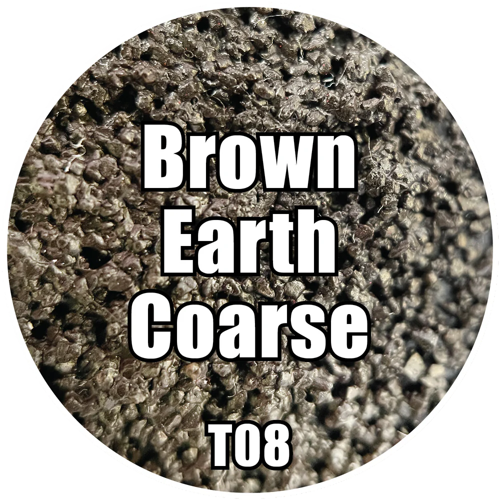 Pro Acryl Basing Textures - Brown Earth - COARSE 120ml