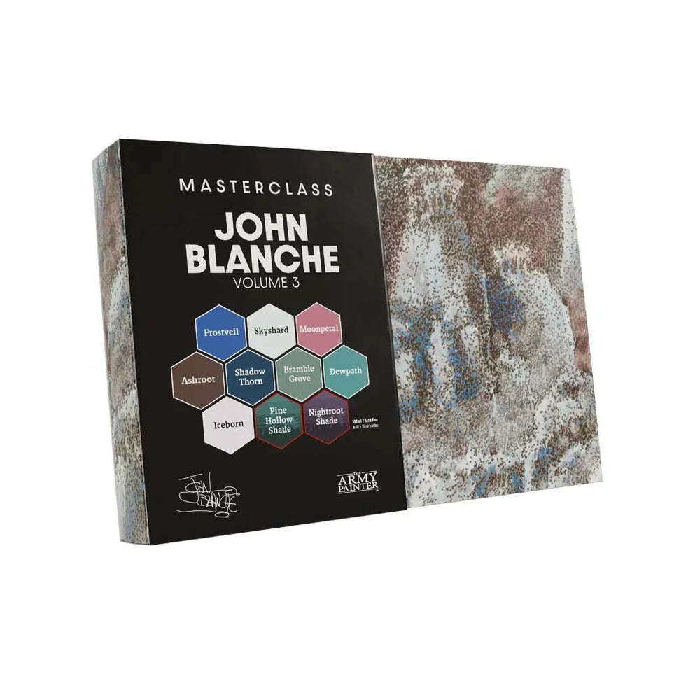 The Army Painter, Masterclass John Blanche Volume 2, 6 x 18 ml Warpaints Fanatic Paints, 1 einzigartiger Speedpaint, 1 Wash, 1 Effekt, 1 Metallic & 1 Art Print - Modellfarben für Miniaturspiele The Army Painter, Masterclass John Blanche Volume 2, 6 x 18 ml Warpaints Fanatic Paints, 1 einzigartiger Speedpaint, 1 Wash, 1 Effekt, 1 Metallic & 1 Art Print - Modellfarben für Miniaturspiele