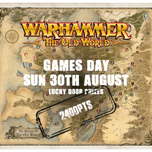 TCC: The Old World Circuit Event (Sunday 30th August)