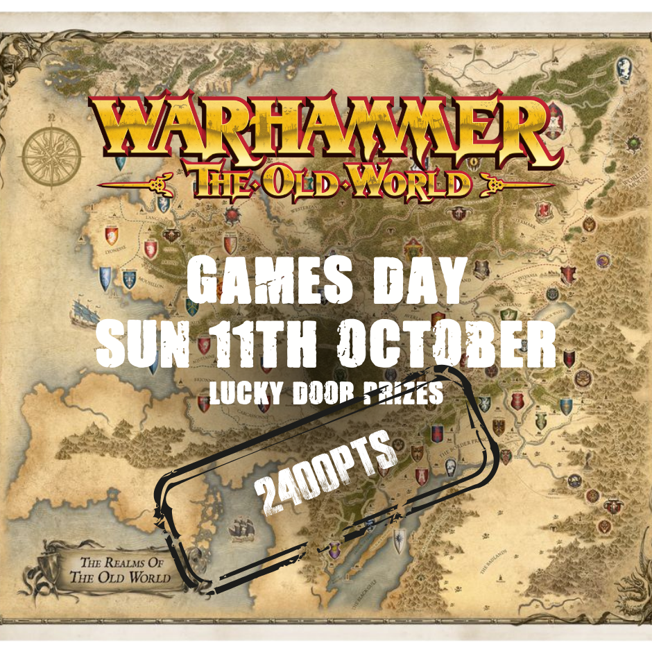 TCC: The Old World Circuit Event (Sunday 11th October)