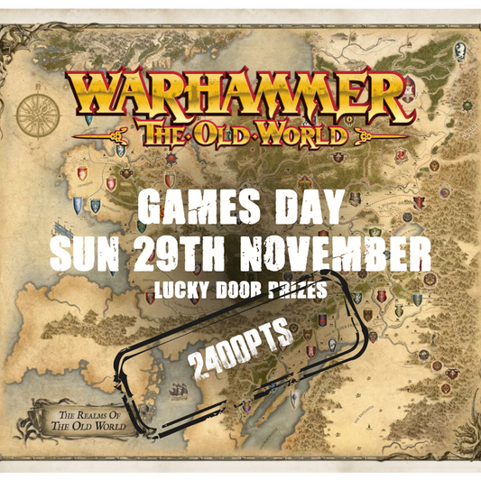 TCC: The Old World Circuit Event (Sunday 29th November)